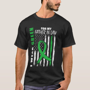 Grünes Band Schwiegervater Nierenerkrankung Bewuss T-Shirt