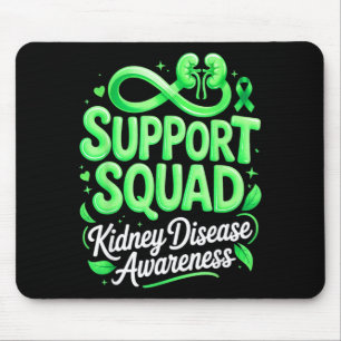Grünes Band Unterstützungsteam Nierenerkrankung Be Mousepad