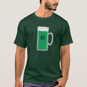 Grünes Bier T-Shirt