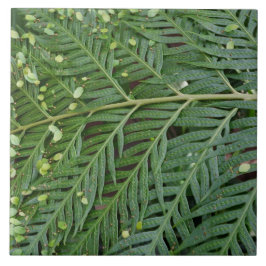 Grünes Blatt Fliese