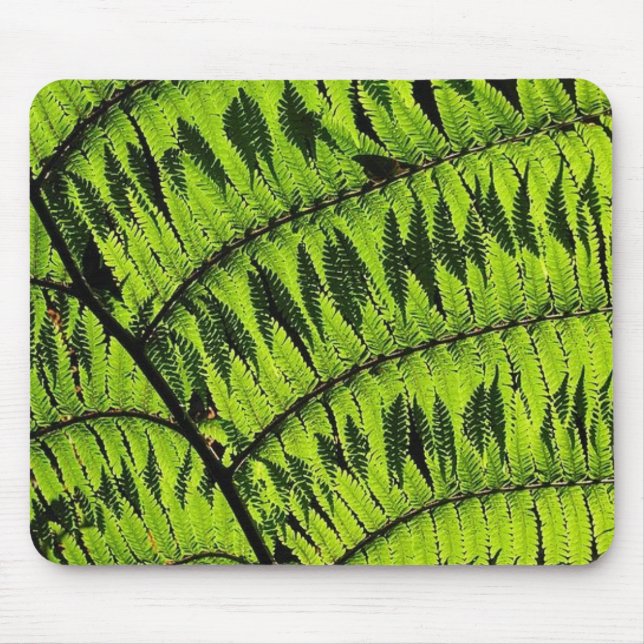 Grünes Blatt-Mauspad Mousepad (Vorne)