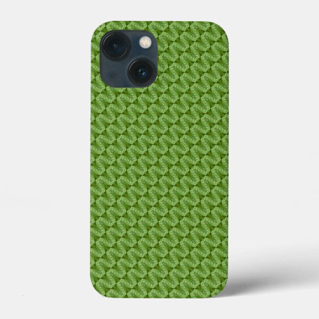 Grünes Blätter Case-Mate iPhone Hülle (Rückseite)