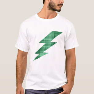 Grünes Blitz-T-Shirt - Donner-Tee T-Shirt