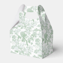Grünes Blumenschmuck-Rosen im französischen Chinoi