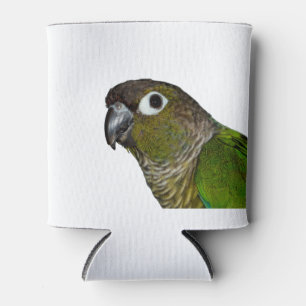 Grünes Cheeked Conure Dosenkühler