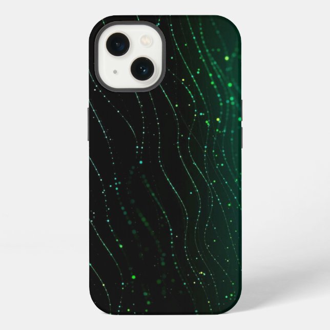 Grünes Design Case-Mate iPhone-Hülle iPhone Hülle (Rückseite)
