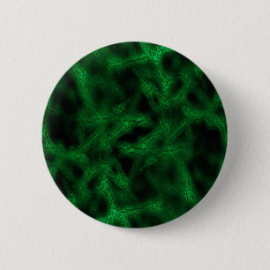 Grünes Fantasiemuster Button