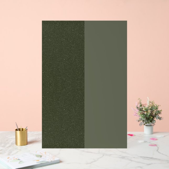 Grünes Farbsignal für zwei Tone-Moos (kundenspezif Acrylschild (Hochzeit)