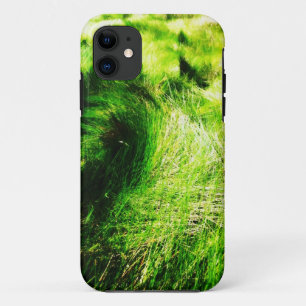 Grünes Feld - iPhone Case