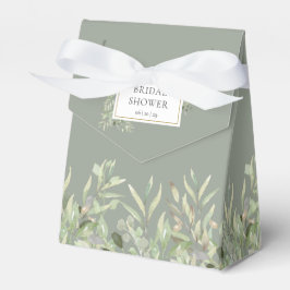 Grünes Foliage Sage Grünes Brautparty Geschenkschachtel