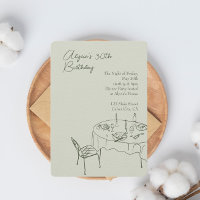 Grünes Geburtstagsessen für das 30. Geburtstag Par