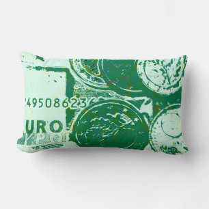 Grünes Geld Lendenkissen