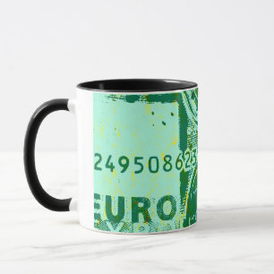 Grünes Geld Tasse