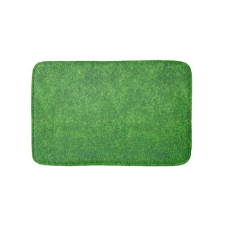Grünes Gras-Beschaffenheits-abstrakter Hintergrund Badematte