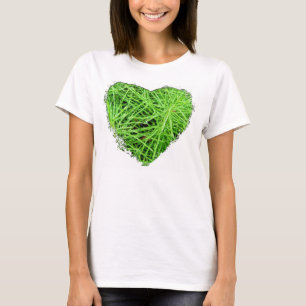 Grünes Gras-Feuerwerke; Kein Text T-Shirt
