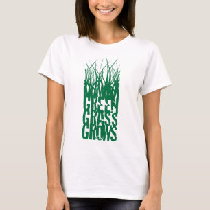 Grünes Gras wächst T-Shirt