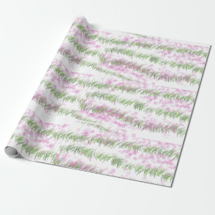 Grünes großes Entwurfs-Lech-Papier Geschenkpapier