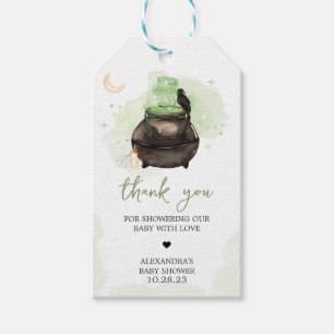 Grünes Halloween Ein Baby ist das Brewing Fevor Ta Geschenkanhänger
