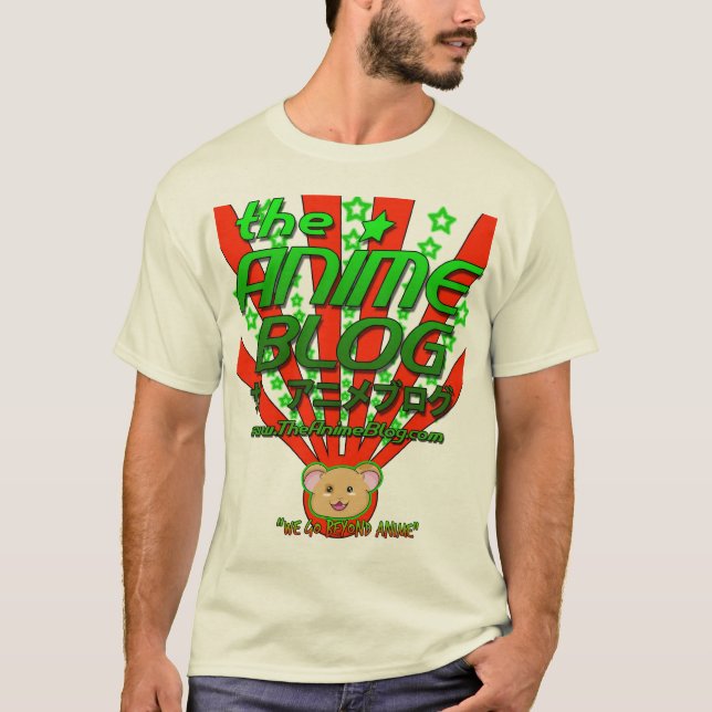 Grünes Hamchan M-klein T-Shirt (Vorderseite)