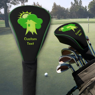Grünes Haus Golf Headcover