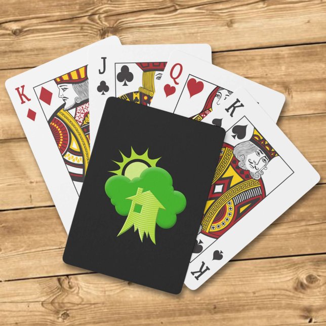 Grünes Haus Spielkarten (Von Creator hochgeladen)