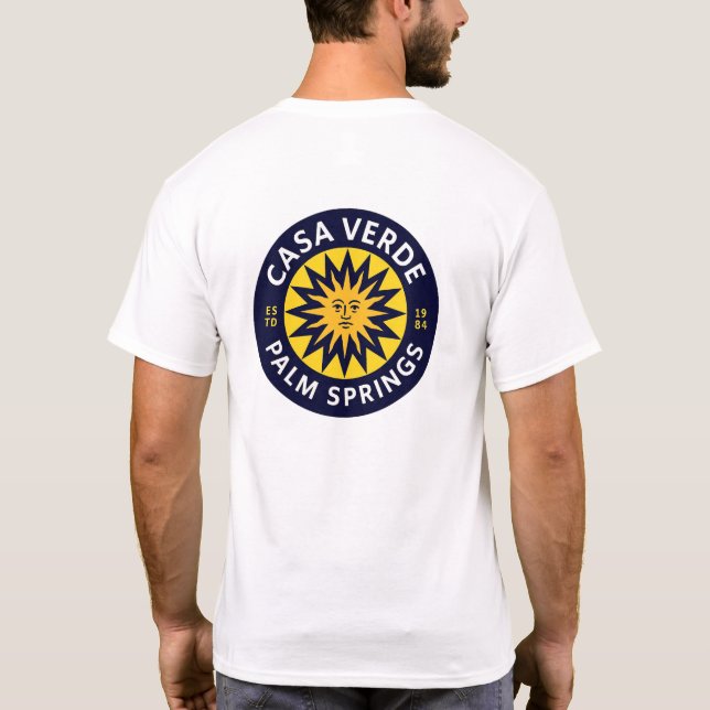 Grünes Haus. T-Shirt (Rückseite)