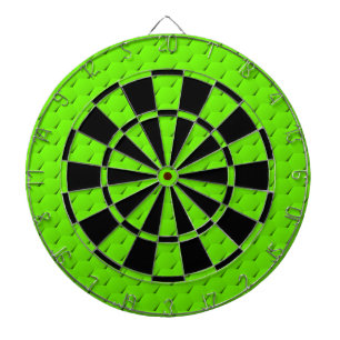 Grünes Hexagon Dartscheibe
