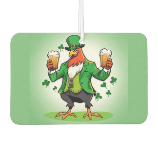 Grünes Huhn Autolufterfrischer