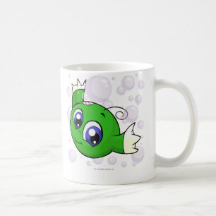 Grünes Kiko, das durch Kiko See swishing ist Kaffeetasse