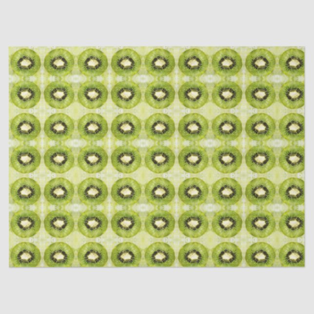 Grünes Kiwi-Tissue-Papier Seidenpapier (Vorderseite)
