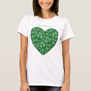 Grünes Kleeblatt St Patrick's Day T-Shirt