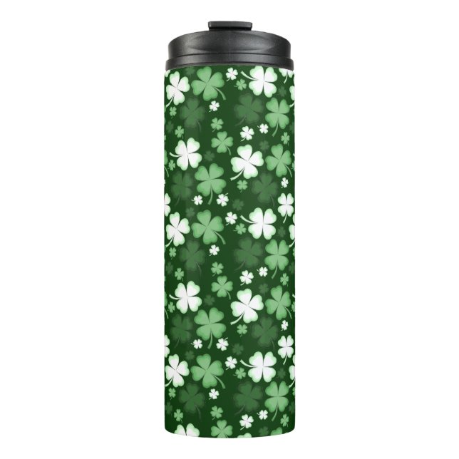 Grünes Kleeblatt, St. Patrick's Day Thermosbecher (Vorderseite)