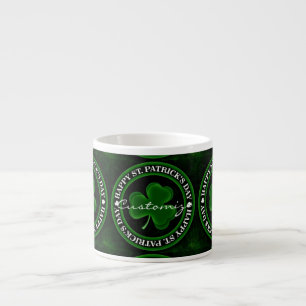 grünes Kleeblatt St Patrick's Day Thunder_Cove Espressotasse
