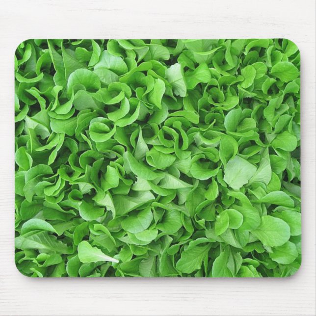 Grünes Kopfsalat mouspad Mousepad (Vorne)