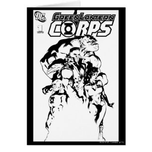 Grünes Laternen-Korps, Schwarzweiss