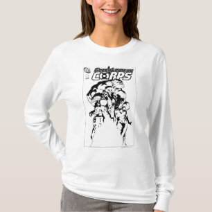 Grünes Laternen-Korps, Schwarzweiss T-Shirt