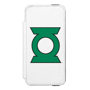 Grünes Laternen-Logo 15 Incipio Watson™ iPhone 5 Geldbörsen Hülle