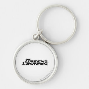 Grünes Laternen-Logo 1 Schlüsselanhänger