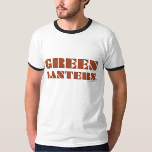 Grünes Laternen-Logo - TAN T-Shirt