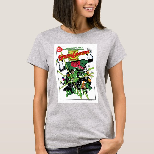 Grünes Laternenkorps T-Shirt (Vorderseite)