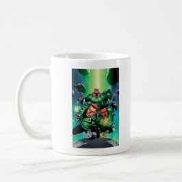 Grünes Laternenkorps Tasse