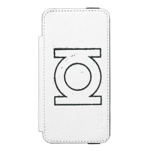 Grünes Laternensymbol BW Incipio Watson™ iPhone 5 Geldbörsen Hülle