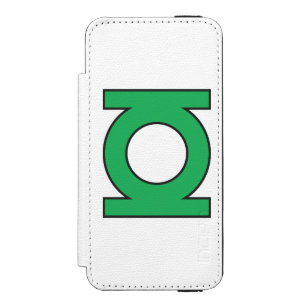 Grünes Laternensymbol Incipio Watson™ iPhone 5 Geldbörsen Hülle