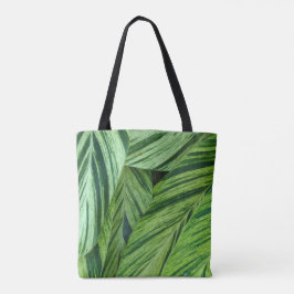 Grünes Leaf Abstrakt Tasche