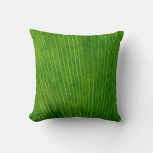 Grünes Leaf Kissen