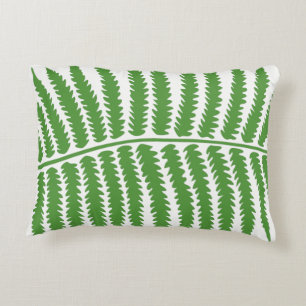 Grünes Leaf-Kissen Dekokissen