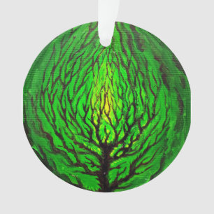 Grünes Leben Ornament