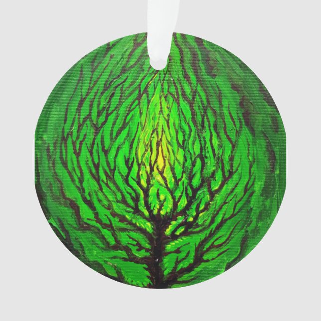 Grünes Leben Ornament (Vorderseite)