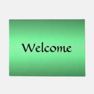 grünes Licht Fußmatte
