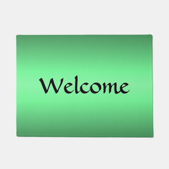 grünes Licht Fußmatte (Vorderseite)